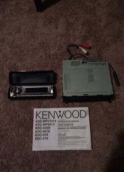Kenwood car CD player