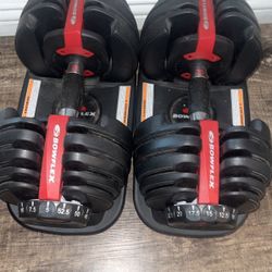 Bowflex Dumbells 5lb To 52.5lb