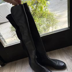Stuart Weitzman Black Over The Knee Boots