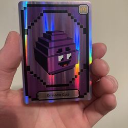 Minecraft McDonald’s Collab Grimace Egg
