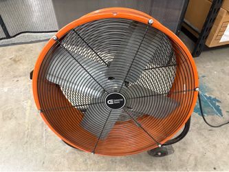 24" Commercial Electric Industrial Drum Fan - 2-Speed
