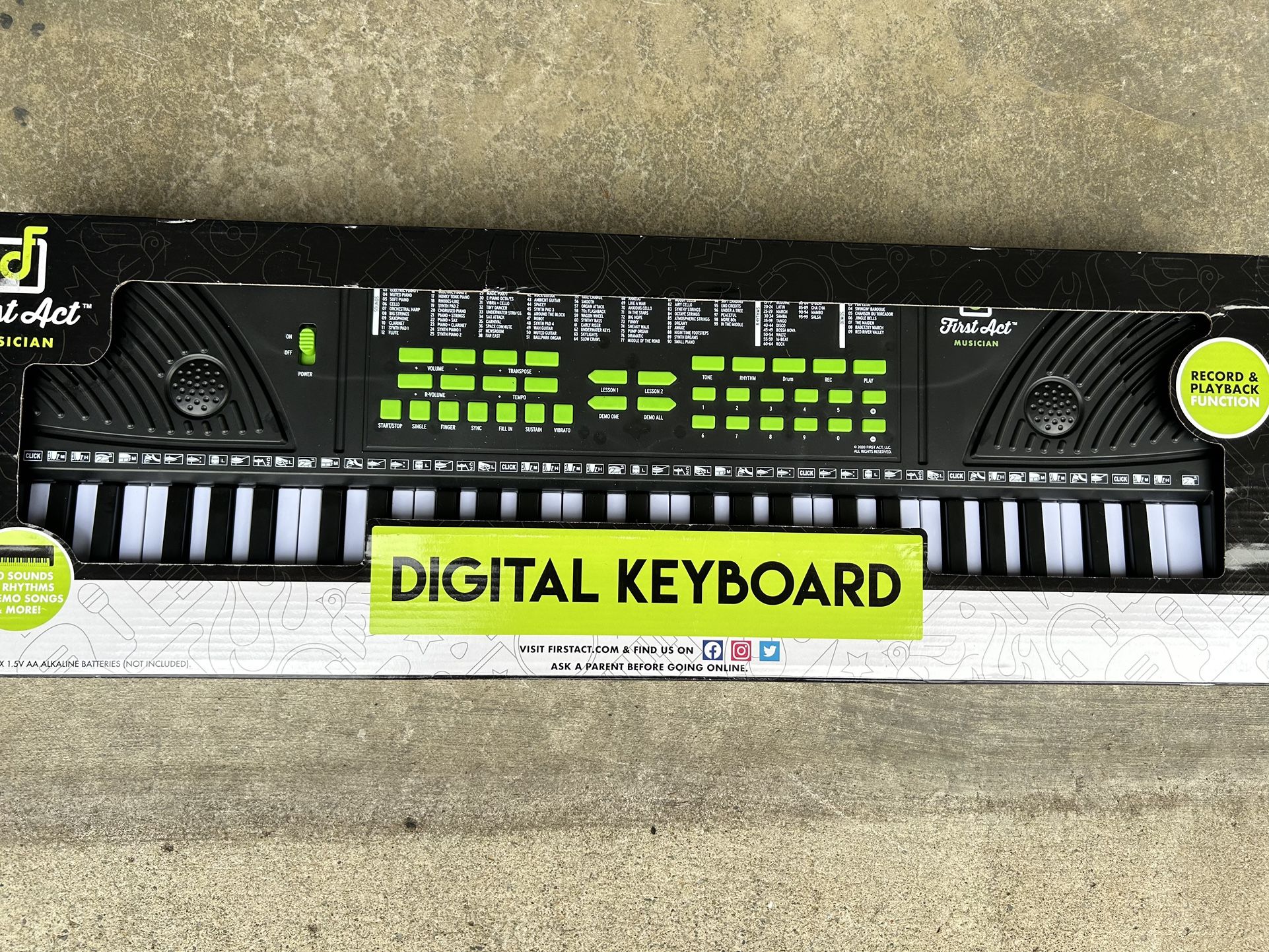 DIGITAL KEYBOARD 