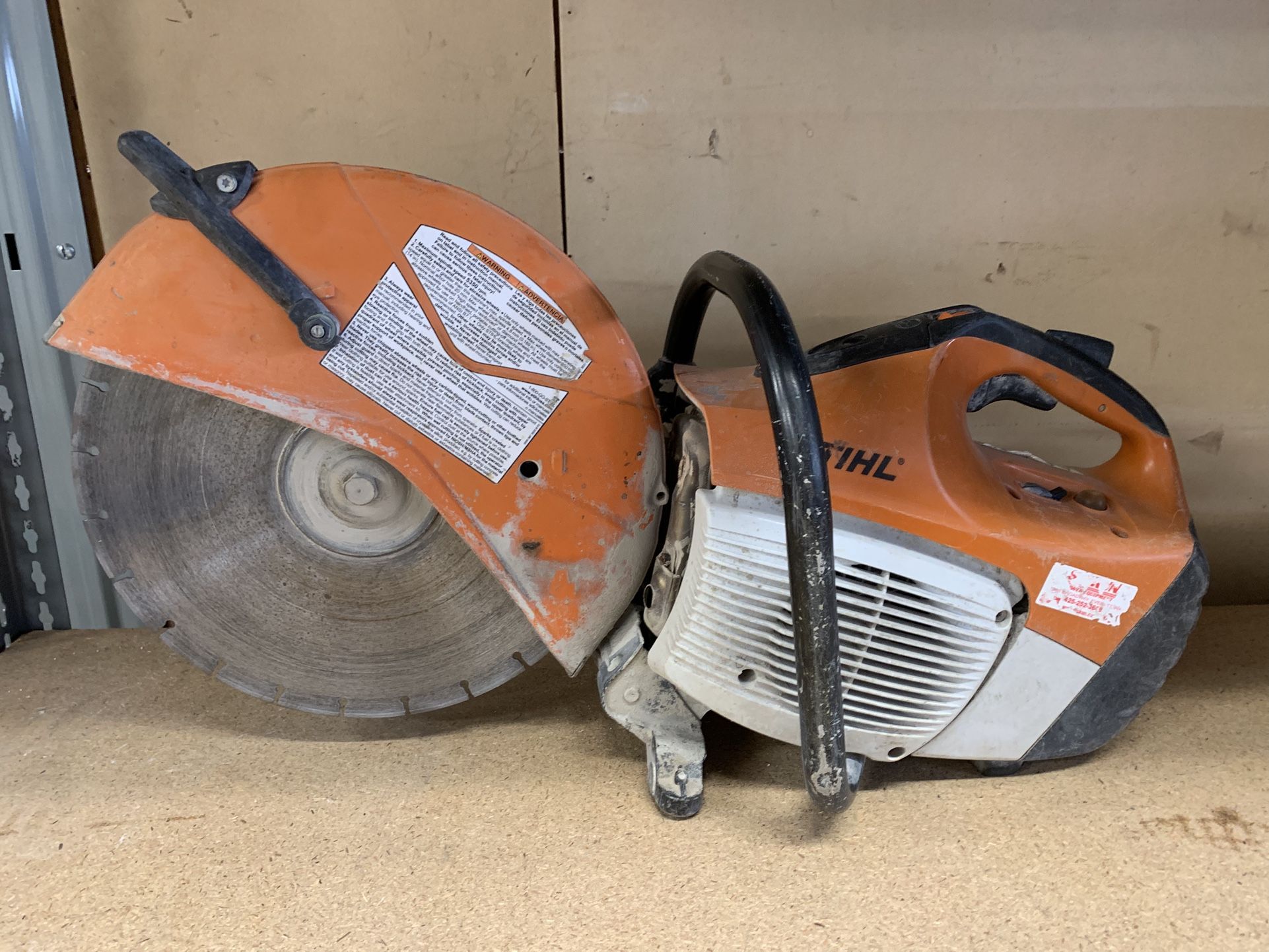 Stihl Ts420 Concrete Saw