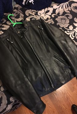 Small First Class Leather Gear Leather Jacket (Thinsulate) motorcycle jacket