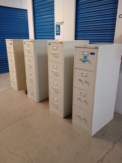 Metal file cabinet $ 70 each