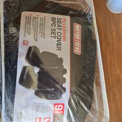 New Seat Covers 9pc Black