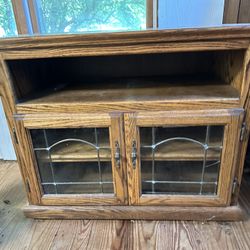 Entertainment Center Oak