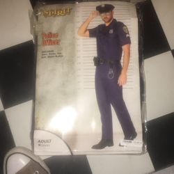 Spirit Mens Police Outfit