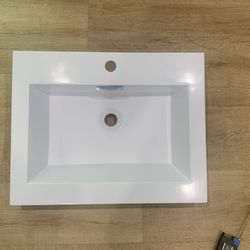 Bathroom Sink-Vessel Sink 23 6/16 “X 18 6/16”