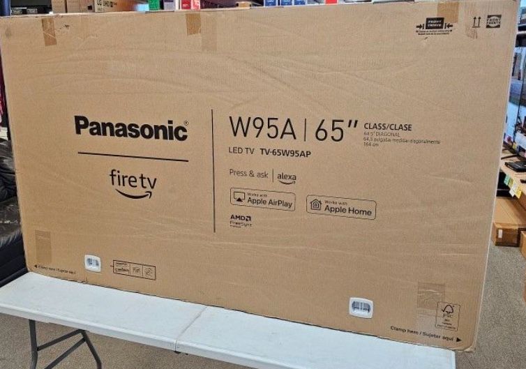 65 Tv $55 Down On Financing Free Delivery Six Month Warranty. 65 Panasonic Smart 4k Hdtv