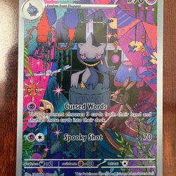 Pokemon Banette 234/217 Ascended Heroes Full Art Rare Holo NM/M PACK FRESH!