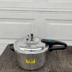 6 Qt Aluminum Pressure Cooker 