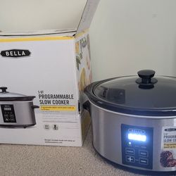 Bella 5 Qt. programmable Slow Cooker