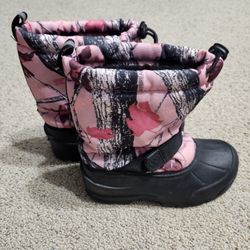 snow boots girls size 1 youth by thermolite 