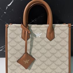 MCM Small Himmel Lauretos Tote crossbody bag