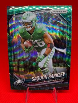 Saquon Barkley Philadelphia Eagles Prizm Trading Card