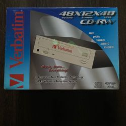Verbatim CD-RW 48x12x48 Drive – Vintage PC Burner 💿 Great Condition