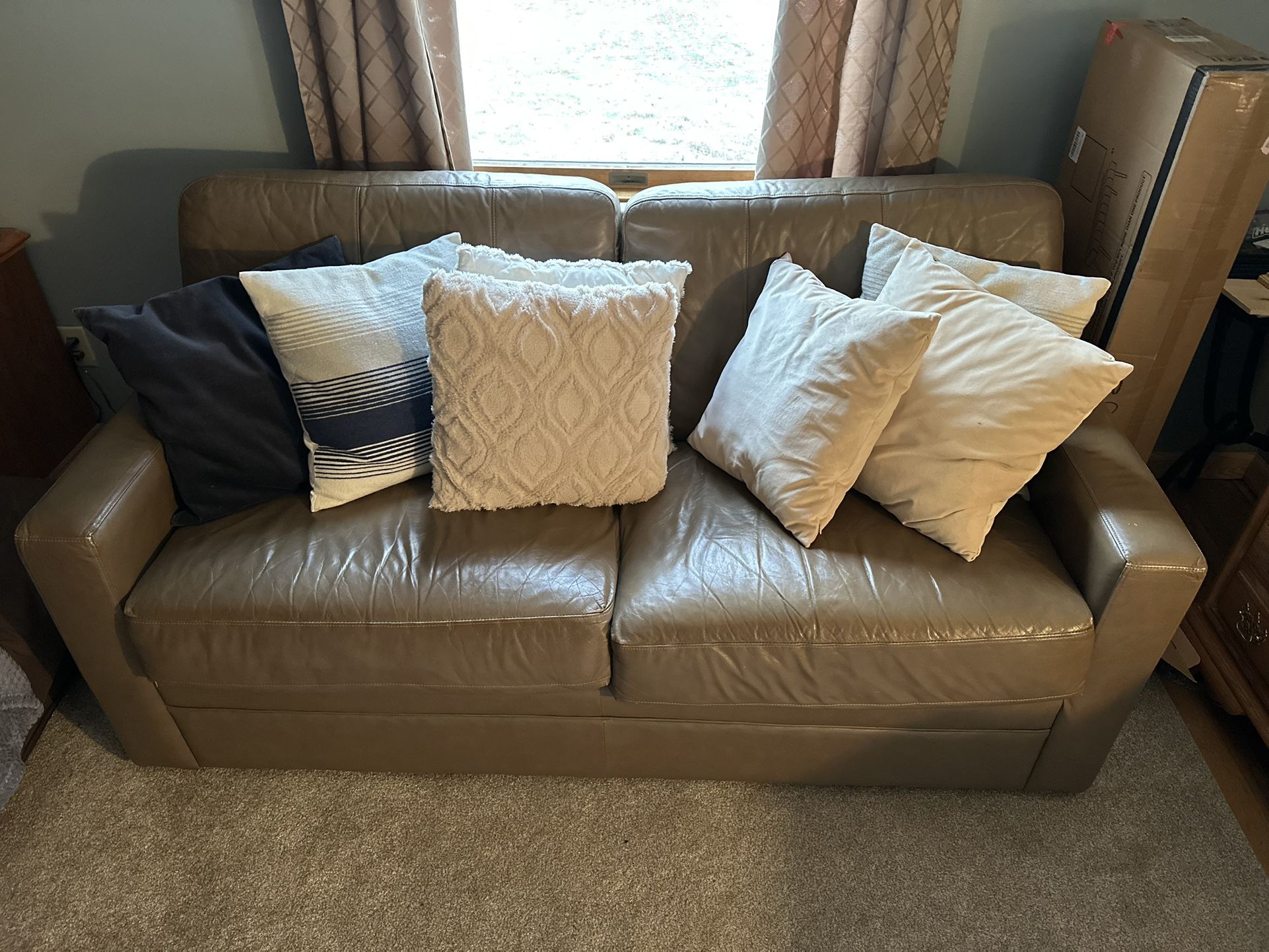Leather Sofa