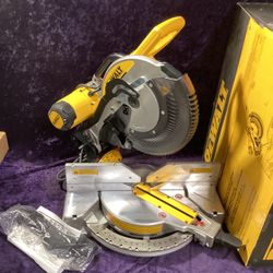 🧰🛠DEWALT 15 Amp Corded 12” Compound Double Bevel Miter Saw(NO CLAMP)-LIGHTLY USED!-$260!🧰🛠