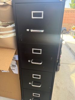 4 drawer filing cabinet