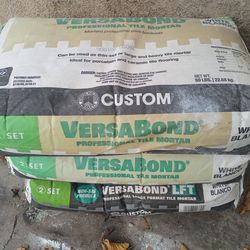 Versa Bond tile mortar