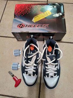 Walk, Run and Roll- Shoe w/ removable wheels in the heel