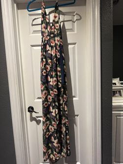 Long Floral Dress 