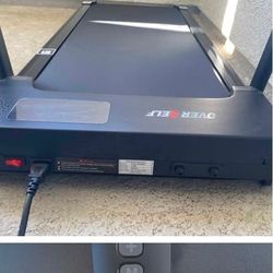 over self Walking Pad Treadmills 6.2MPH Portable Folding Treadmill with Remote Control handles Under Desk Treadmill easy Storage