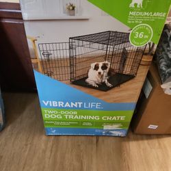 New 2 Door Training Crate 36 INCHES 