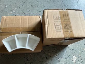 3 in 1 ceramic dipping dishes