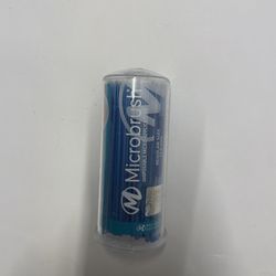 Microbrush Bendable Micro Applicator Blue 100/pk Dental