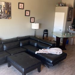 Leather Couch