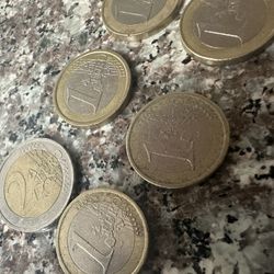 Euro Coins Great To Add To Your Collection($50)OrBestOffer!!!