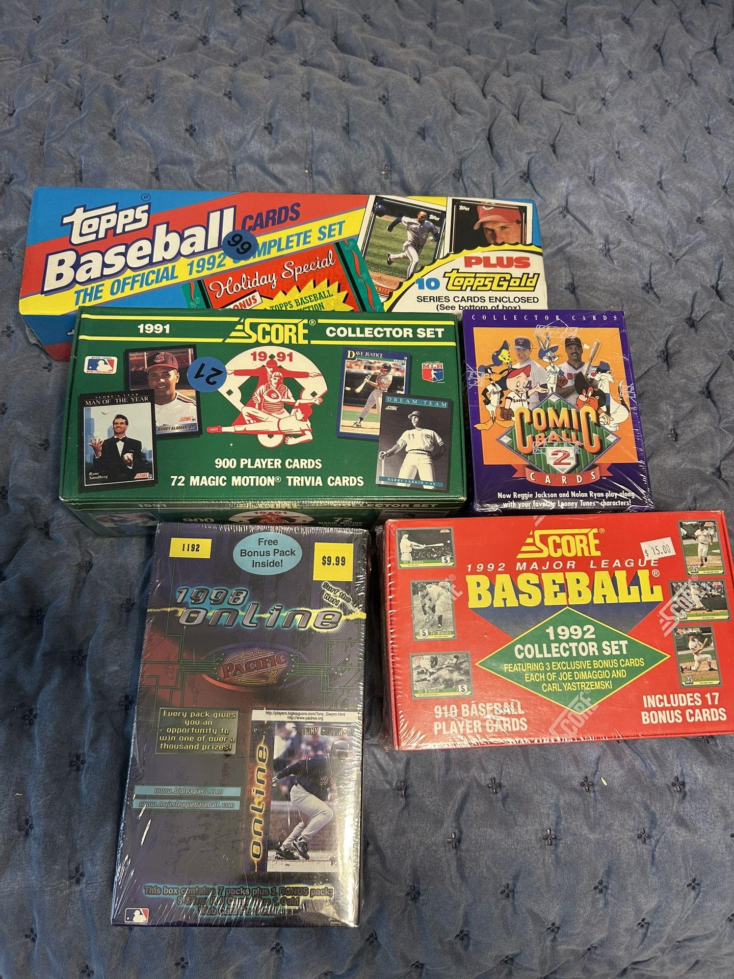 Sealed Baseball Collectibles