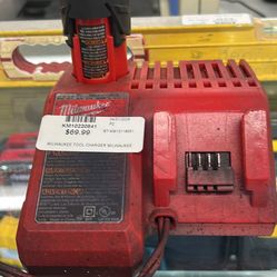Milwaukee Tool Charger And Battery 