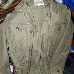 Vintage Converse 1990's Military Style Jacket