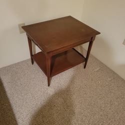 Wooden Side Tables, Set Of 2