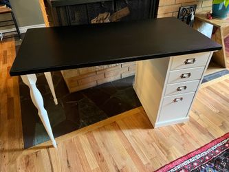 Free IKEA Hemnes Desk and Shelf