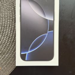 iPhone 16pro Black Titanium 128gb