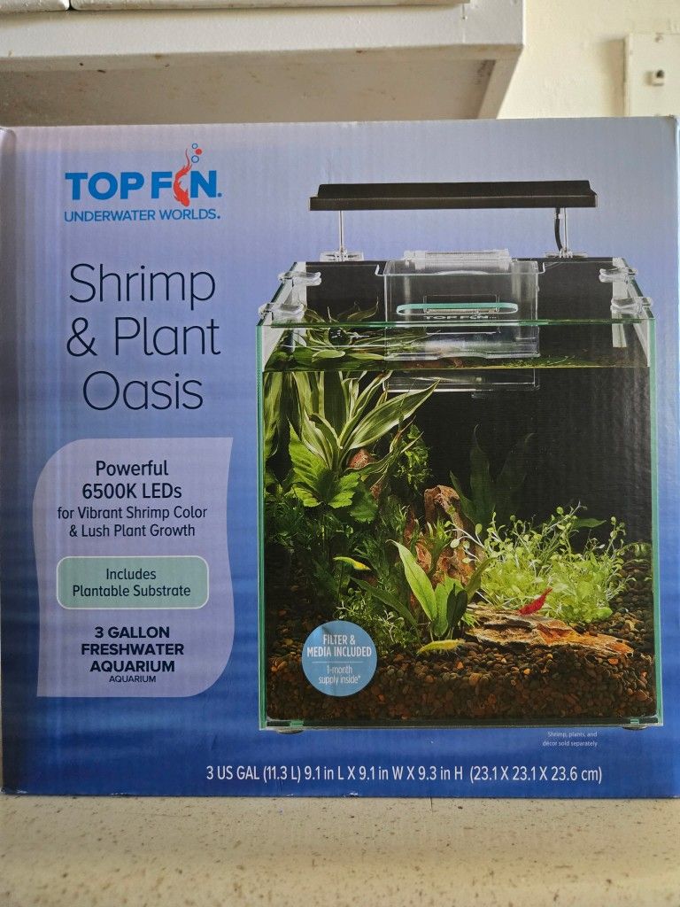 Top Fin Shrimp And Plant Oasis