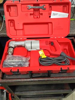 Milwaukee Right Angle Drill with Case