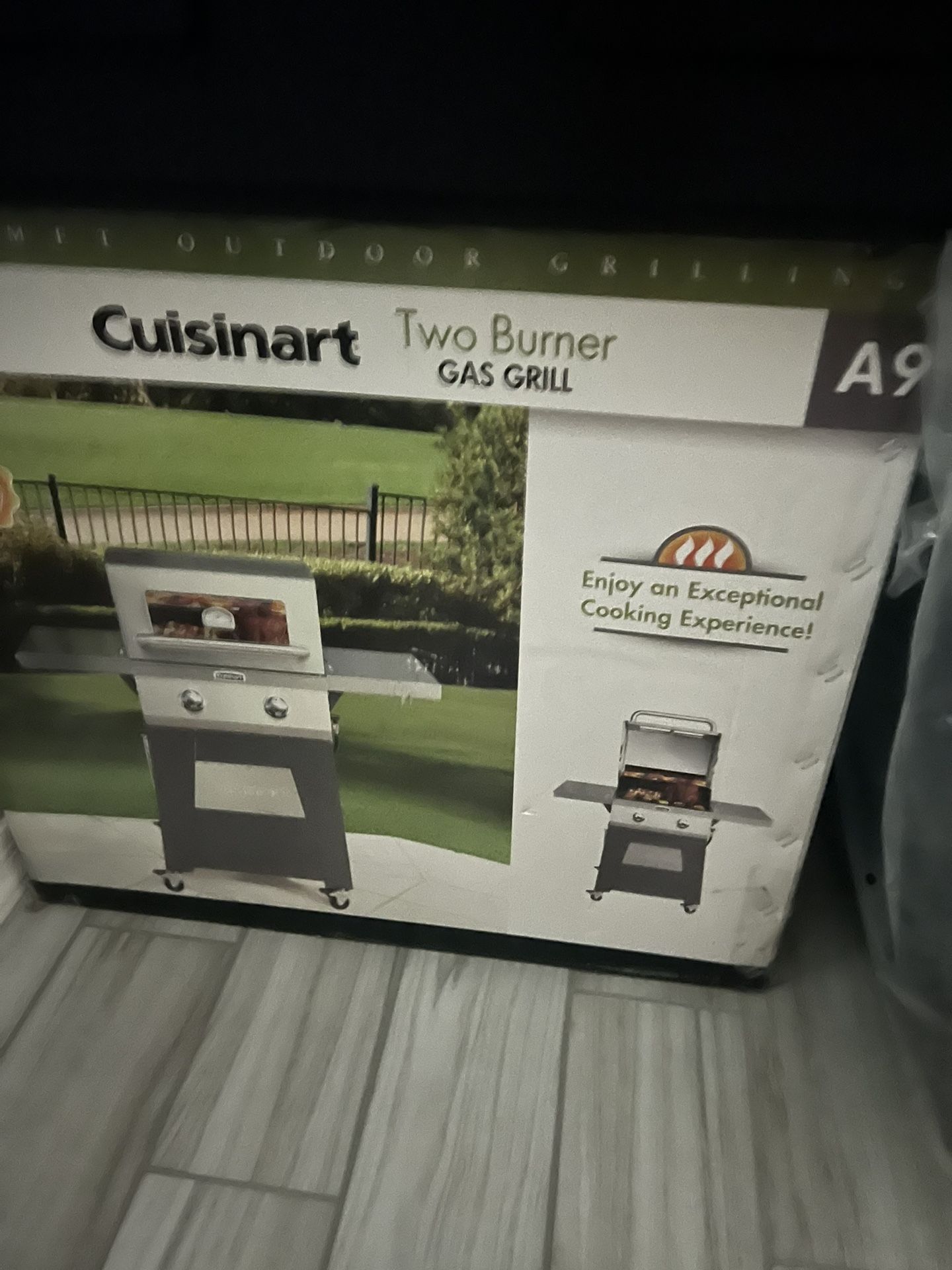 Cuisinart Two Burner Gas Grill Brand New