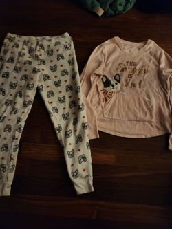 Girls 2 piece pj set