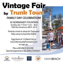 For Interested In Pick Up Items.Tomorrow I Will Be In This Event In Miami Beach , Normandy Island 33141