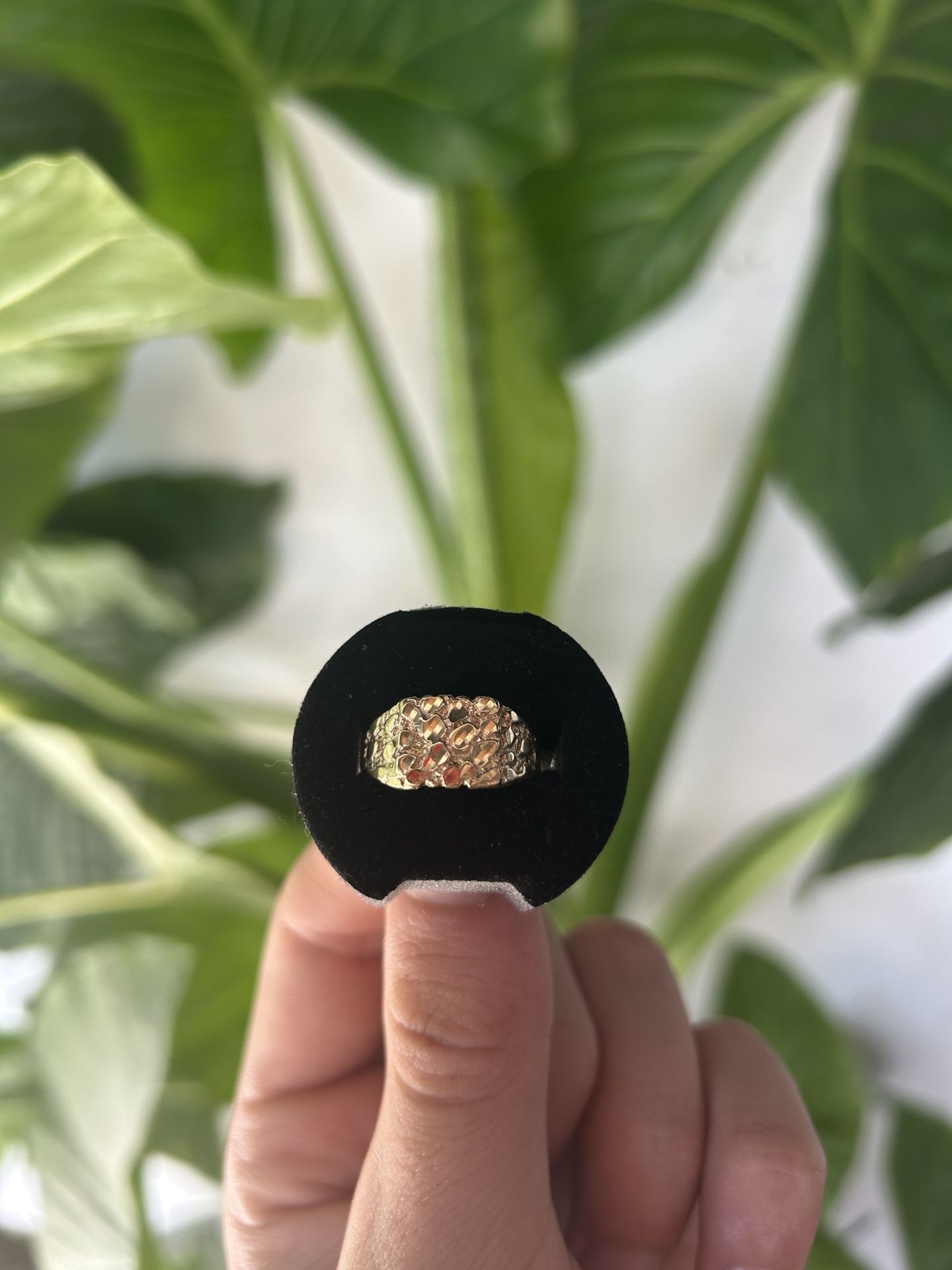10k Nugget Ring