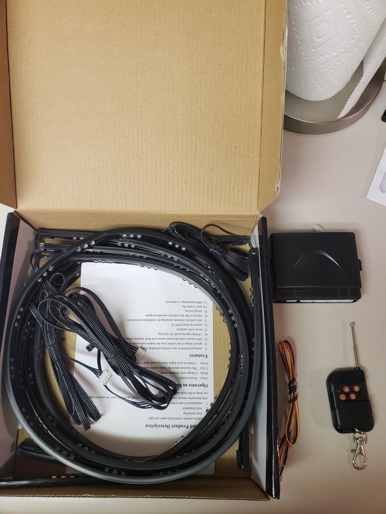 Tenzo-R soft strip LED under car kit