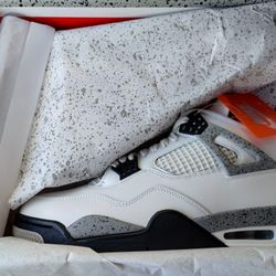 Air Jordan 4 Retro White Cement OG 2025 Size 10.5 11 10 9 New With Receipts