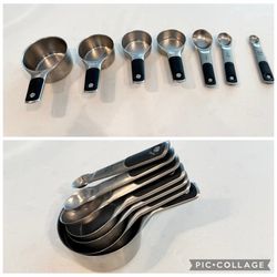 OXO 7 pc Stainless Steel Magnetic Measuring Cups