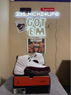 Brand new Air Jordan A Ma Maniere Burgundy 12’s size 11.5 Men’s.