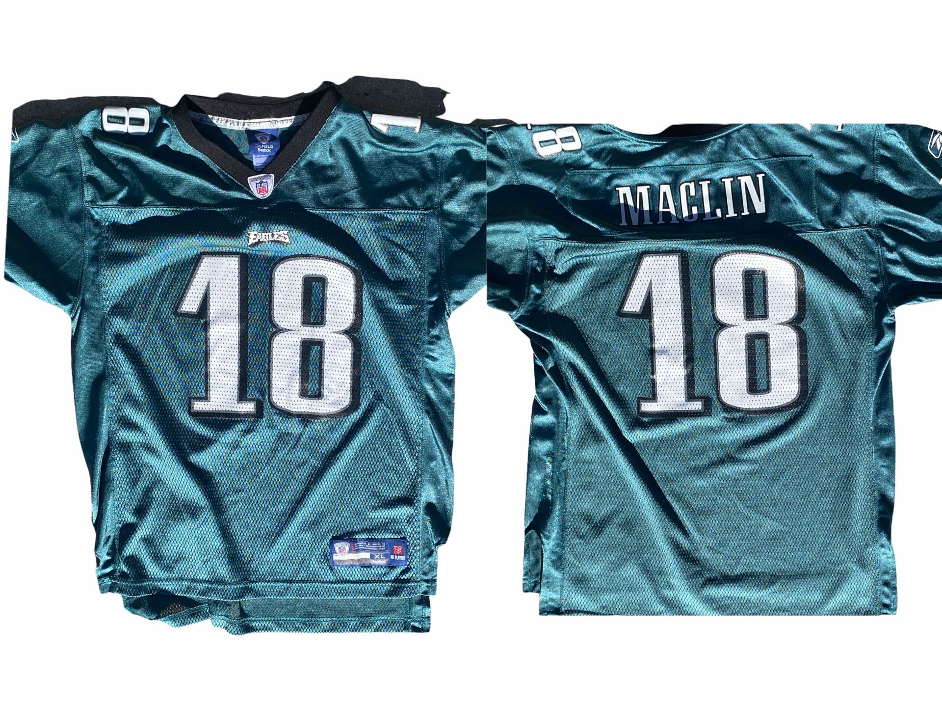 Reebok Onfield Philadelphia Eagles Jeremy Maclin Jersey Youth XL 18/20
